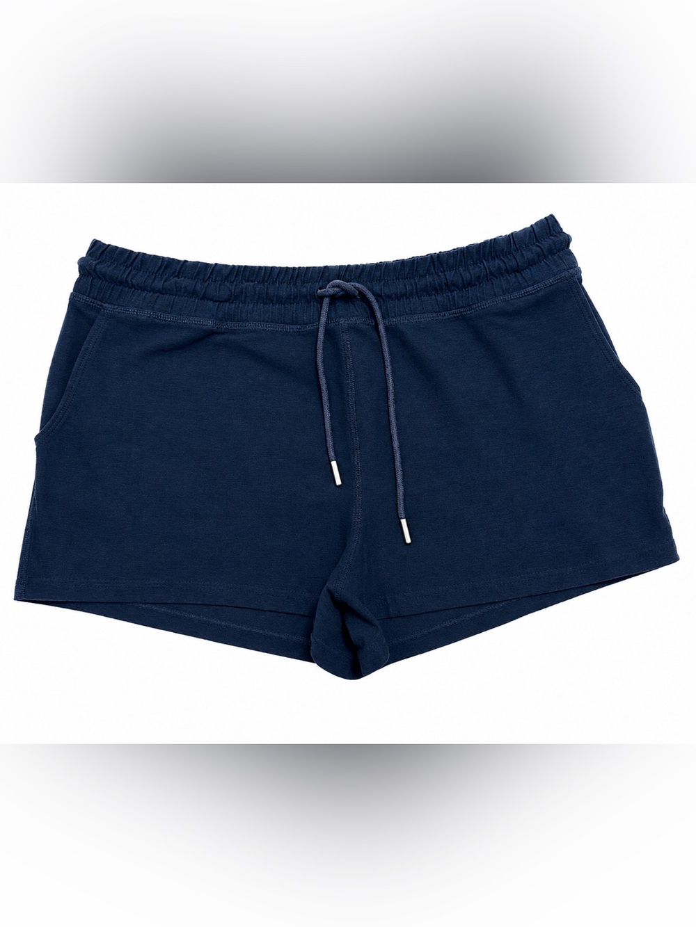 Beyond Yoga LuxeFleece Sweat Short size Large Navy